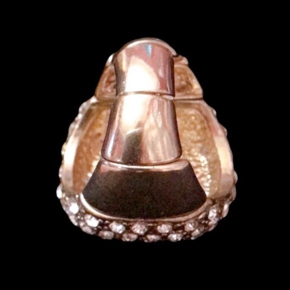 Vintage Custom Adjustable Gold Ring - Picture 7 of 9